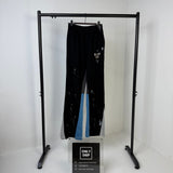 Pantaloni GLRY DPT neri con schizzi di vernice GD001