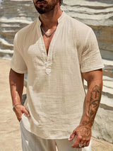 Teo™ | Camicia da Uomo Classica in Cotone Puro