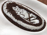 Giacca LV in pelle e lana Varsity
