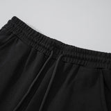 Pantaloncini LV neri con logo bianco