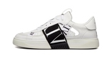 Sneaker VLTN bassa bianca nera