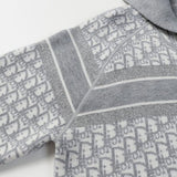 Felpa con cappuccio CD Monogram Knit