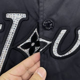 Giacca LV Lovers' Nylon Crystal Baseball