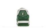 SCARPA DA STIVALETTO MONOGRAMMA VERDE DENIM BIANCO