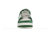 SCARPA DA STIVALETTO MONOGRAMMA VERDE DENIM BIANCO