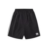 Pantaloncini BLNCG x Adidas con logo a trifoglio neri
