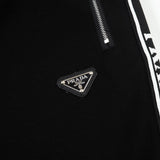 Pantaloncini Prd con logo a righe PKADA