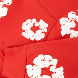 DNM TRS – Felpa con cappuccio rossa