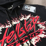 Felpa con cappuccio HLSTR Sports Future Flame Black