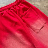 Pantaloni della tuta svasati rossi HLSTR