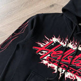 Felpa con cappuccio HLSTR Sports Future Flame Black