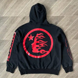 Felpa con cappuccio HLSTR Sports Future Flame Black
