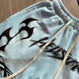 Pantaloncini HLSTR blu cielo
