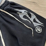 Pantaloncini HLSTR Flame neri