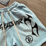 Pantaloncini HLSTR blu cielo
