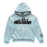 Felpa con cappuccio HLSTR blu cielo
