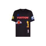 Maglietta LV x Basket con stampa a girocollo incrociata