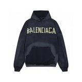 Felpa con cappuccio BLNCG BB Distressed Logo Nero BL063