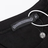 Maglietta CHRM HRTS con grafica floreale nera