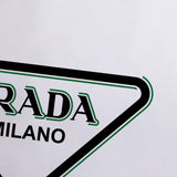 T-shirt PRD Milano Triangle Logo Bianca