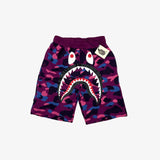 Pantaloncini BP Camo Shark Shorts Viola