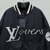 Giacca LV Lovers' Nylon Crystal Baseball