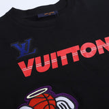 Maglietta LV x Basket con stampa a girocollo incrociata