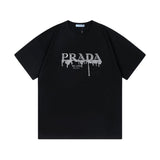 Maglietta PRD Milano Logo Nero Drip
