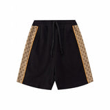 Pantaloncini GG Monogram Stripe Nero