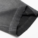 Maglietta CHRM HRTS con logo grigio a ferro di cavallo invecchiato