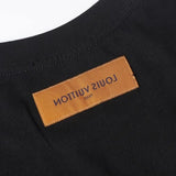 Felpa LV con monogramma ricamato