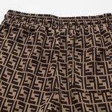 FND Set Tuta Monogramma Beige