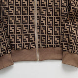 FND Set Tuta Monogramma Beige
