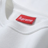 Felpa SPRM Box Logo bianca