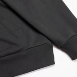 Felpa con cappuccio BLNCG nera e rossa con logo BL065