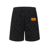 Pantaloncini LV Monogram neri