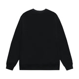 Felpa con cappuccio e logo nero CD