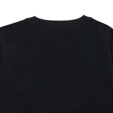 Felpa con cappuccio e logo nero CD