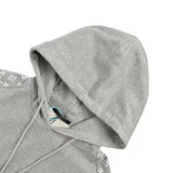 Felpa con cappuccio LV Monogram Grey