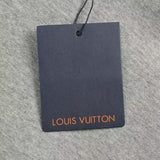 Felpa con cappuccio LV Monogram Grey
