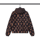 Giacca a vento con monogramma LV