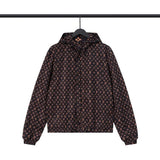 Giacca a vento con monogramma LV