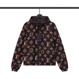 Giacca a vento con monogramma LV