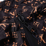 Giacca a vento con monogramma LV
