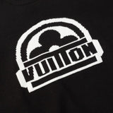 Maglione LV con logo in maglia