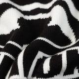 Maglione LV con logo in maglia