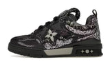 Monogramma Swarovski nero Skate