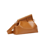 BORSA FIRST MEDIUM MARRONE