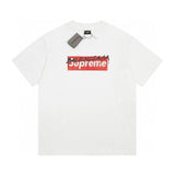 T-shirt bianca BLNCG x SPRM