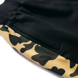 Pantaloni da jogging BP WGM Camo Stripe neri